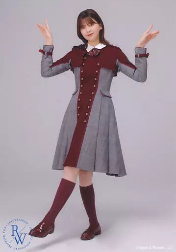 中古】生写真(坂道シリーズ) 渡邉理佐/全身・「二人セゾン」MV衣装