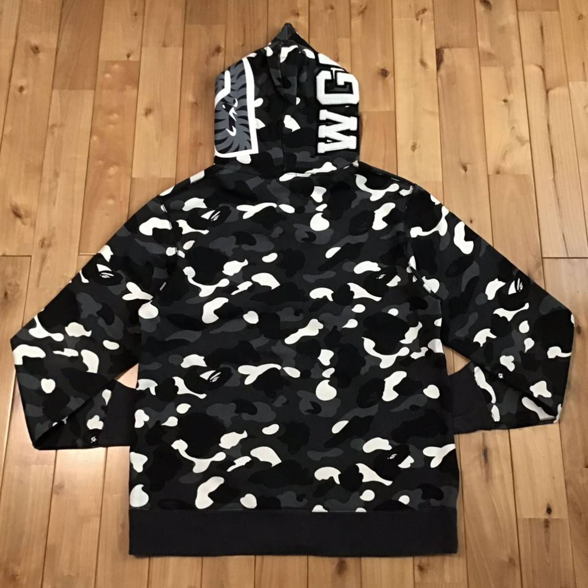 ☆蓄光☆ 2XL City camo シャーク パーカー shark full zip hoodie a
