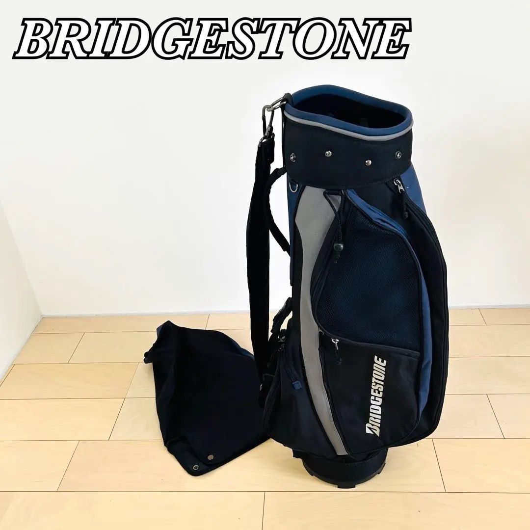 【美品】BRIDGESTONE ブリヂストン キャディバッグ 送料込み BRIDGESTONE ブリヂストン ゴルフ キャディバッグ 送料込み