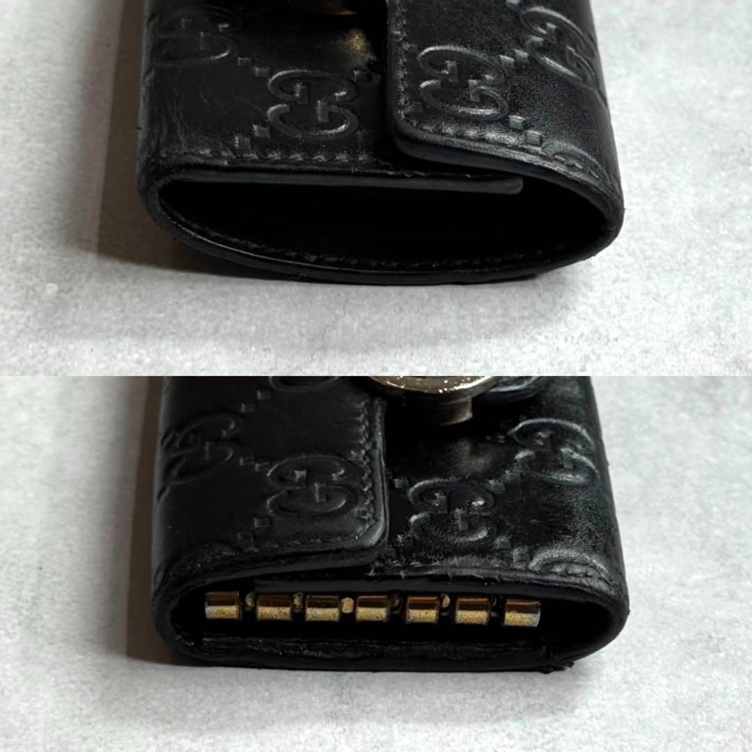 極美品　GUCCI　グッチ　6連　キーケース　グッチシマ　シマライン　レザー 楽天市場】GUCCI グッチ インターロッキングG ダブルG キー