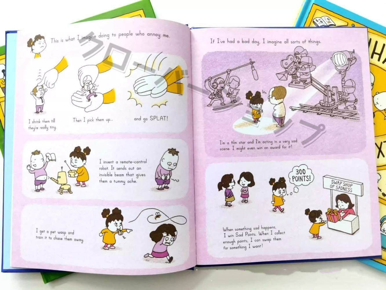 絵本・児童書 Eng Shinsuke Yoshitake 英語絵本 英語勉強 小学生向け 児童書 4冊