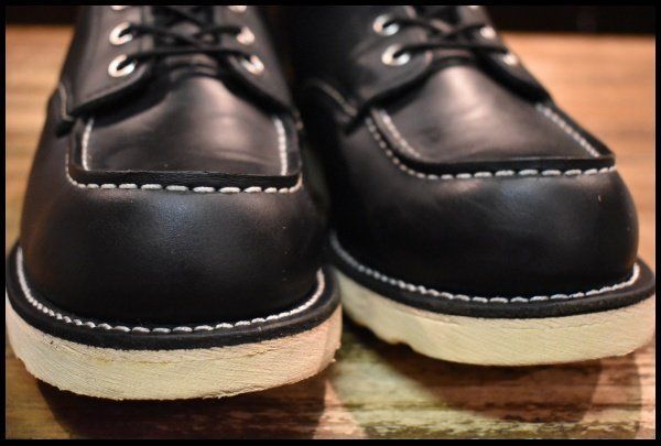 昴ぶる 9E 08年 レッドウィング 8179 アイリッシュセッター 黒 ブラッククローム モックトゥ レースアップ ブーツ redwing HOPESMORE FI296 お見逃しなく！