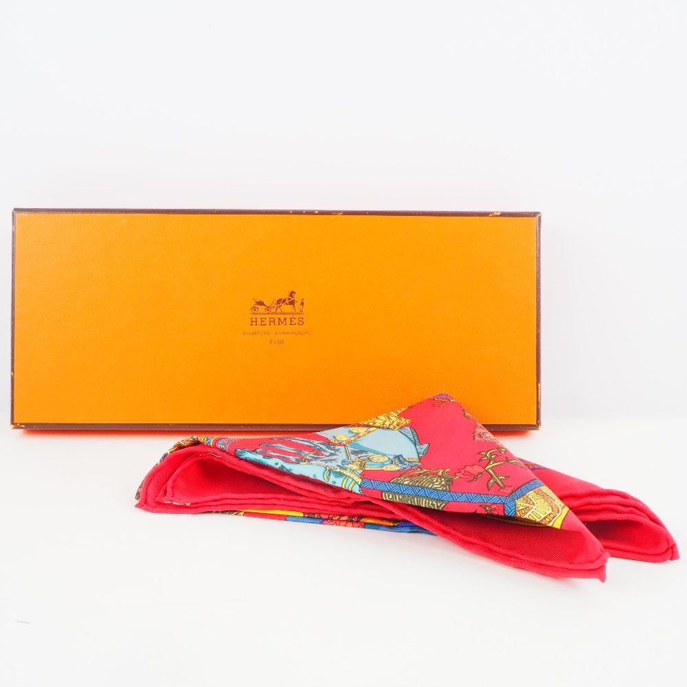 【美品】HERMES エルメス カレ 45 プチカレ ステップ美術 HERMES】エルメス カレ45 スカーフ – NISHIKINO VINTAGE KYOTO