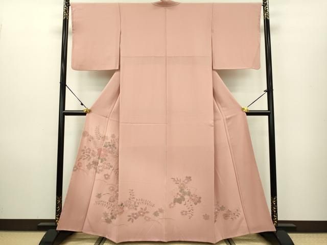 はらぺこあおむし様［3417］訪問着 中国三大刺繍 汕頭刺繍 スワトウ正絹着物袷 平和屋着物▽中国三大刺繍 汕頭刺繍 スワトウ刺繍 総刺繍 訪問着