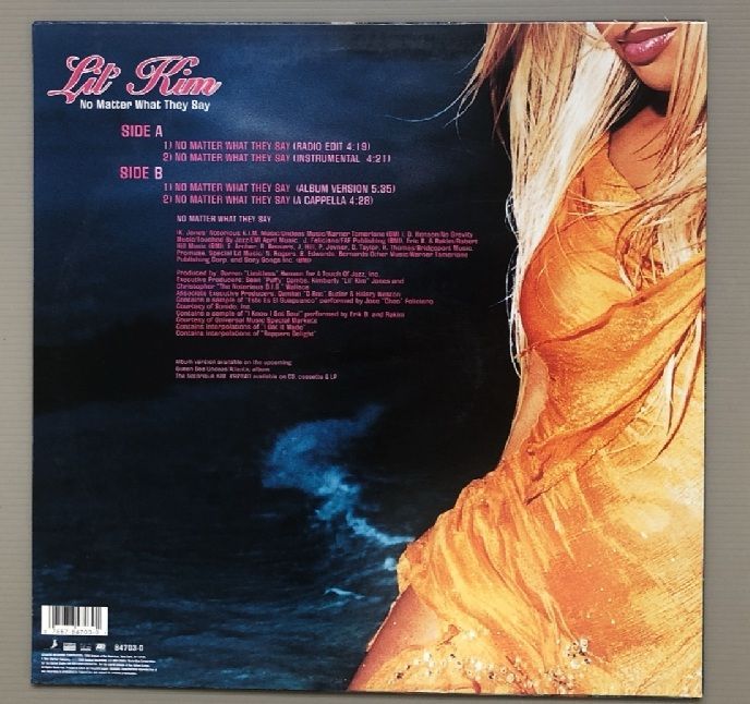 美盤 良ジャケ 2000年 米国 本国オリジナル盤 リル・キム Lil' Kim LP