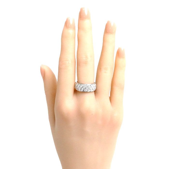 Pt900プラチナ ダイヤ リング・指輪 ダイヤモンド1.33ct 13号 13.3g  