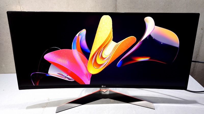 状態良好 LG エルジー 34インチ 21:9 曲面ウルトラワイドディスプレイ