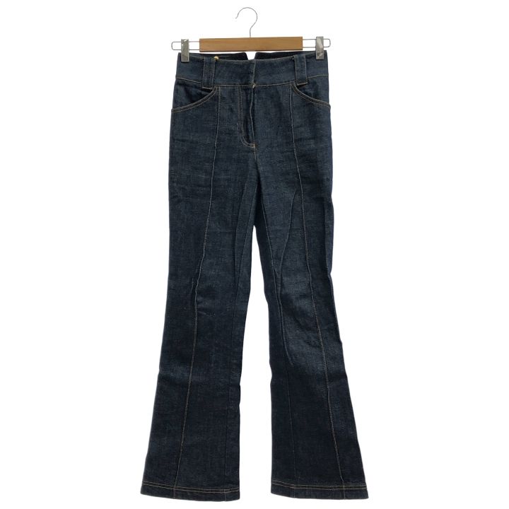 FENDI (フェンディ) ★★ ⑤ FLP45 AD9C 12CPF-20-68 FENDI PANTALONE TROUSERS レディース ネイビー XS