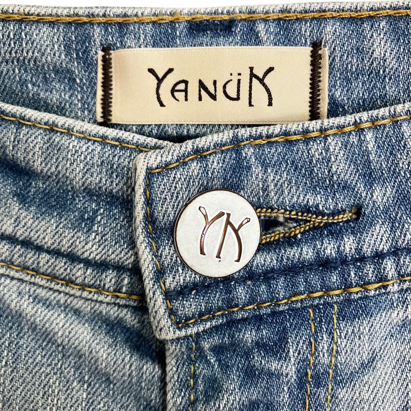 YANUK IENA別注 ルーズストレート JOAN 25 CSX