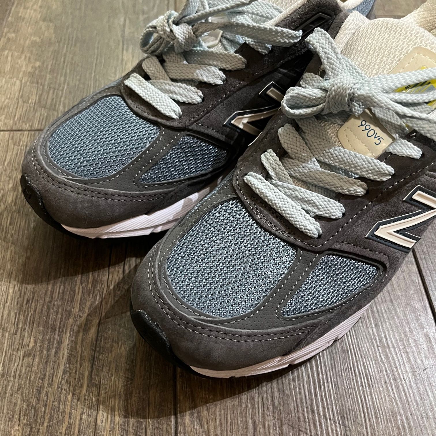 美品 SSZ × Akio Hasegawa × New Balance 990V5 長谷川昭雄 コラボ スニーカー ニューバランス エスエスズィー  M990BE5 26.5 56273A