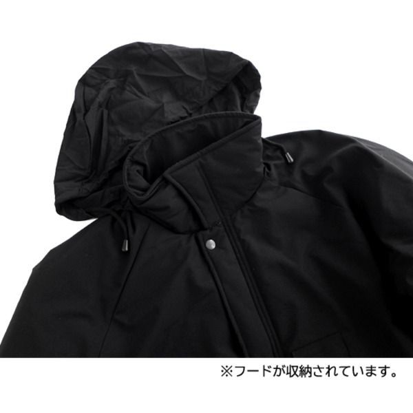 デュポン社 高性能超軽量 ソロナ 中綿使用スウェーデン軍M90コールドウェザーパーカーレプリカ ブラック S