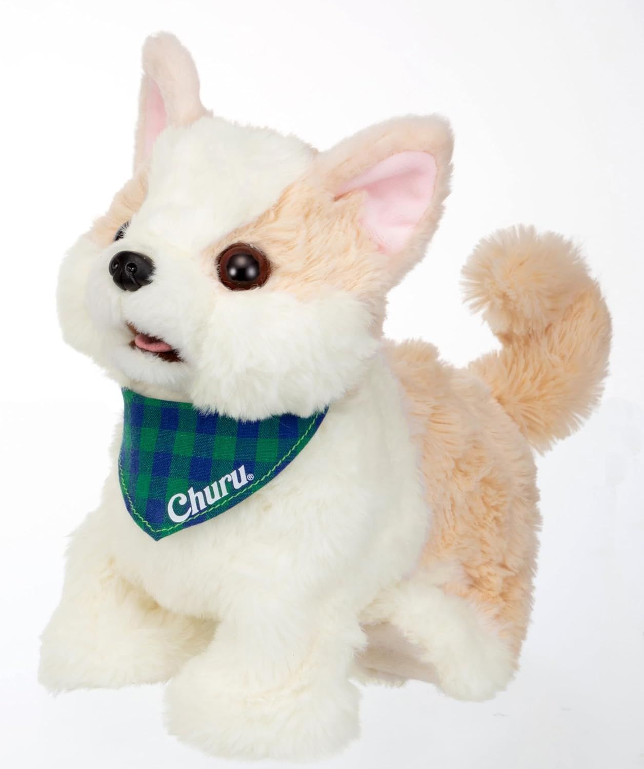 新品】 イワヤ 電池で動くぬいぐるみ ちゅ~るあげるね! チワマルちゃん