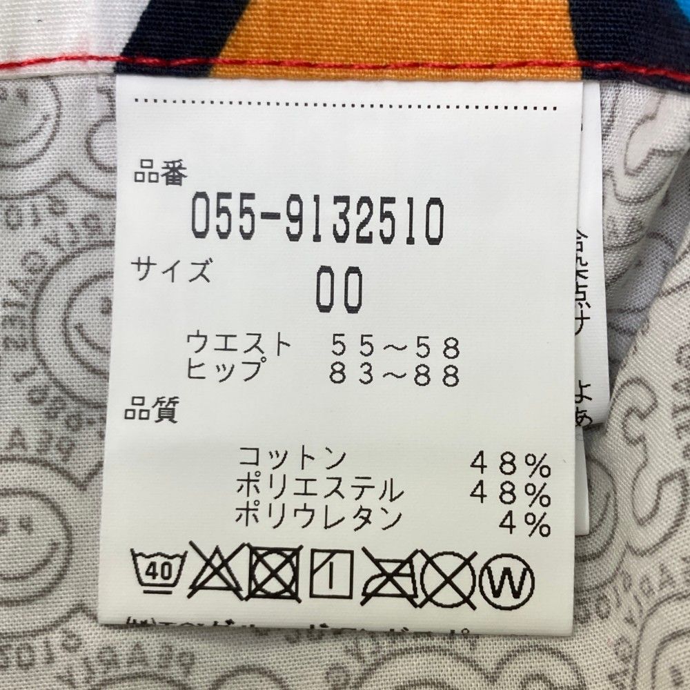 サイズ：00 PEARLY GATES パーリーゲイツ  ショートパンツ 総柄 ホワイト系 [240101440397] ゴルフウェア レディース ストスト サイズ：00 PEARLY GATES パーリーゲイツ ショートパンツ 総柄