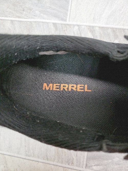 ◇ MERRELL メレル ジャングルモック カジュアル スリッポン シューズ サイズ23.5㎝ ブラック レディース P  【1405090014446】