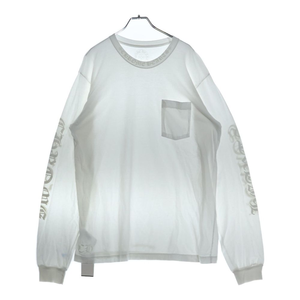 CHROME HEARTS (クロムハーツ) Neck Logo L/S TEE ネックロゴ