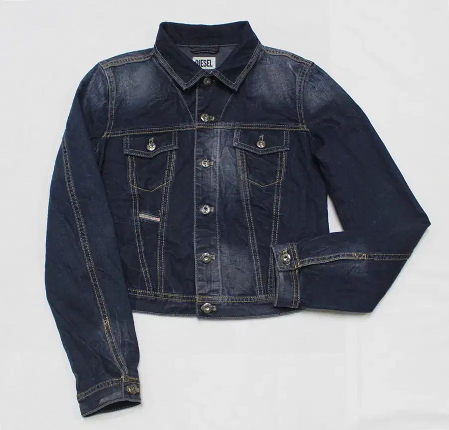 DIESEL ディーゼル レディース 90 薄さ デニムジャケット クリーン| D06