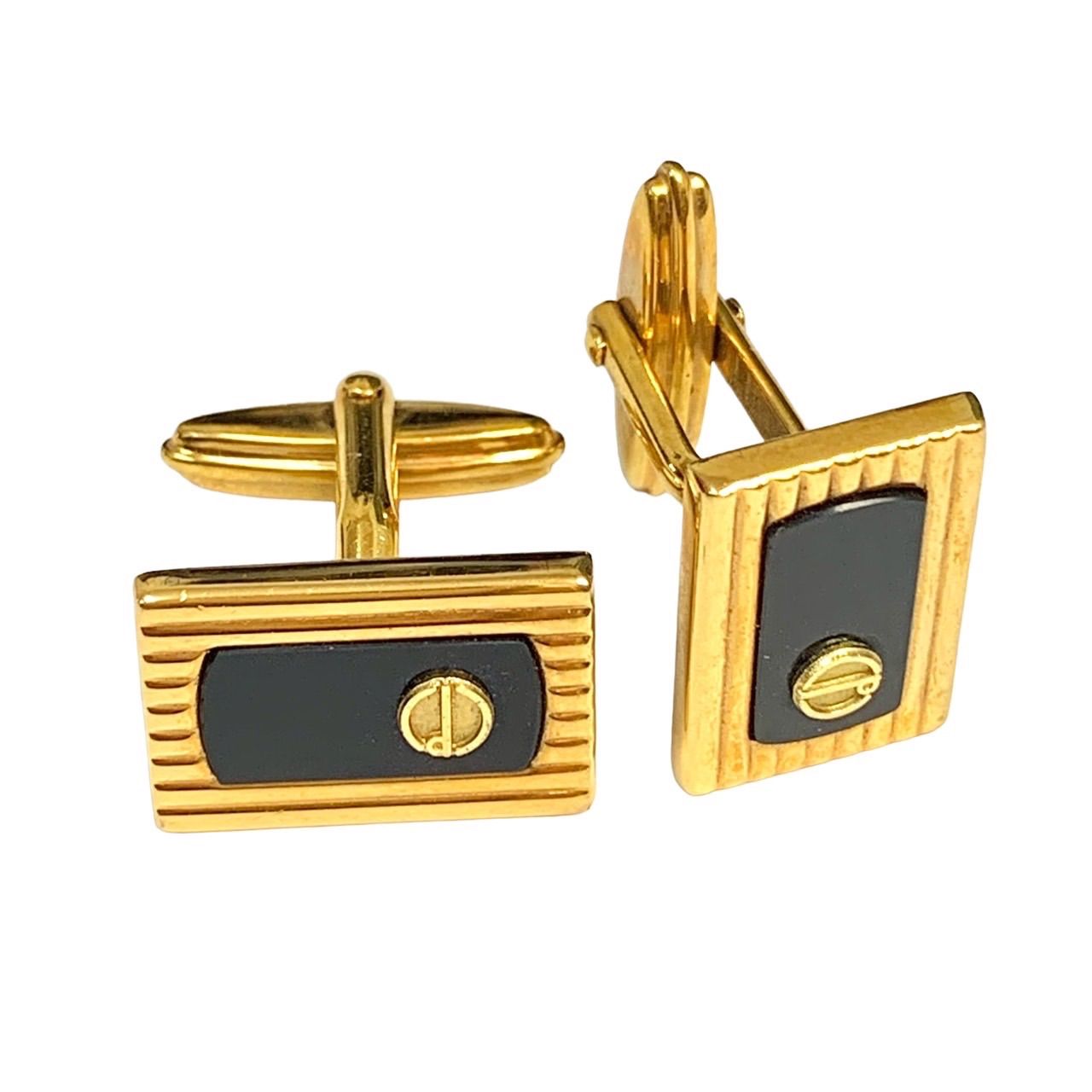 カフスとタイピン⭐️dunhill ダンヒル】 3点セット オニキス