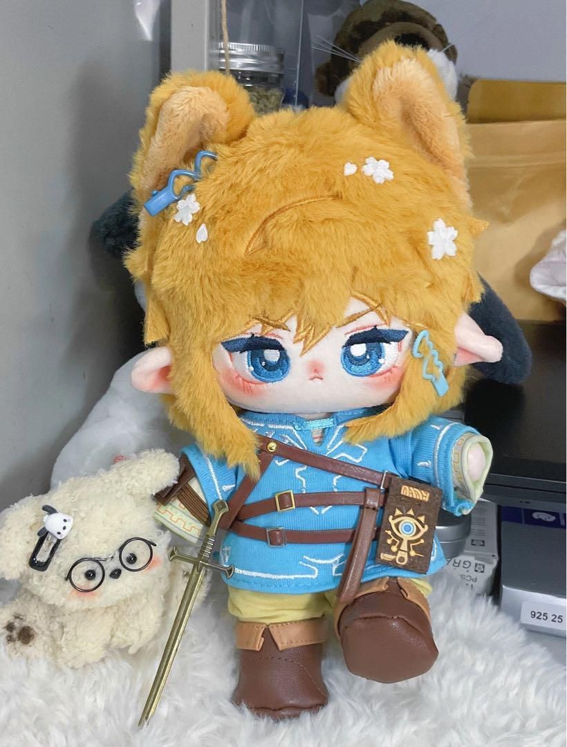 ゼルダの伝説　ゼルダの伝説 ブレスオブザワイルド 20cm ぬいぐるみ　服 ゼルダの伝説 ブレス オブ ザ ワイルド リンク 20cm着せ替え