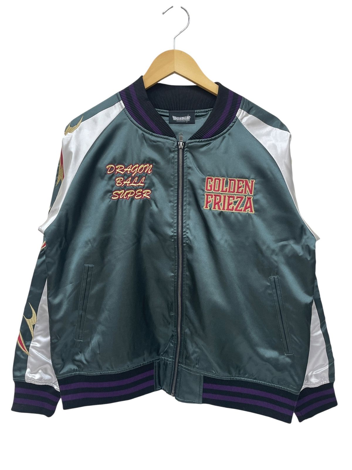 MARUSHIN 丸眞 ドラゴンボール超 ゴールデンフリーザ スカジャン 4005008700 L メンズ 045