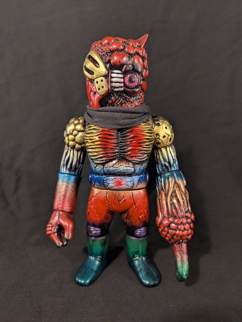 REALHEAD カオスマン1号 βカロチン光線銃 ギャラクシーメタリック