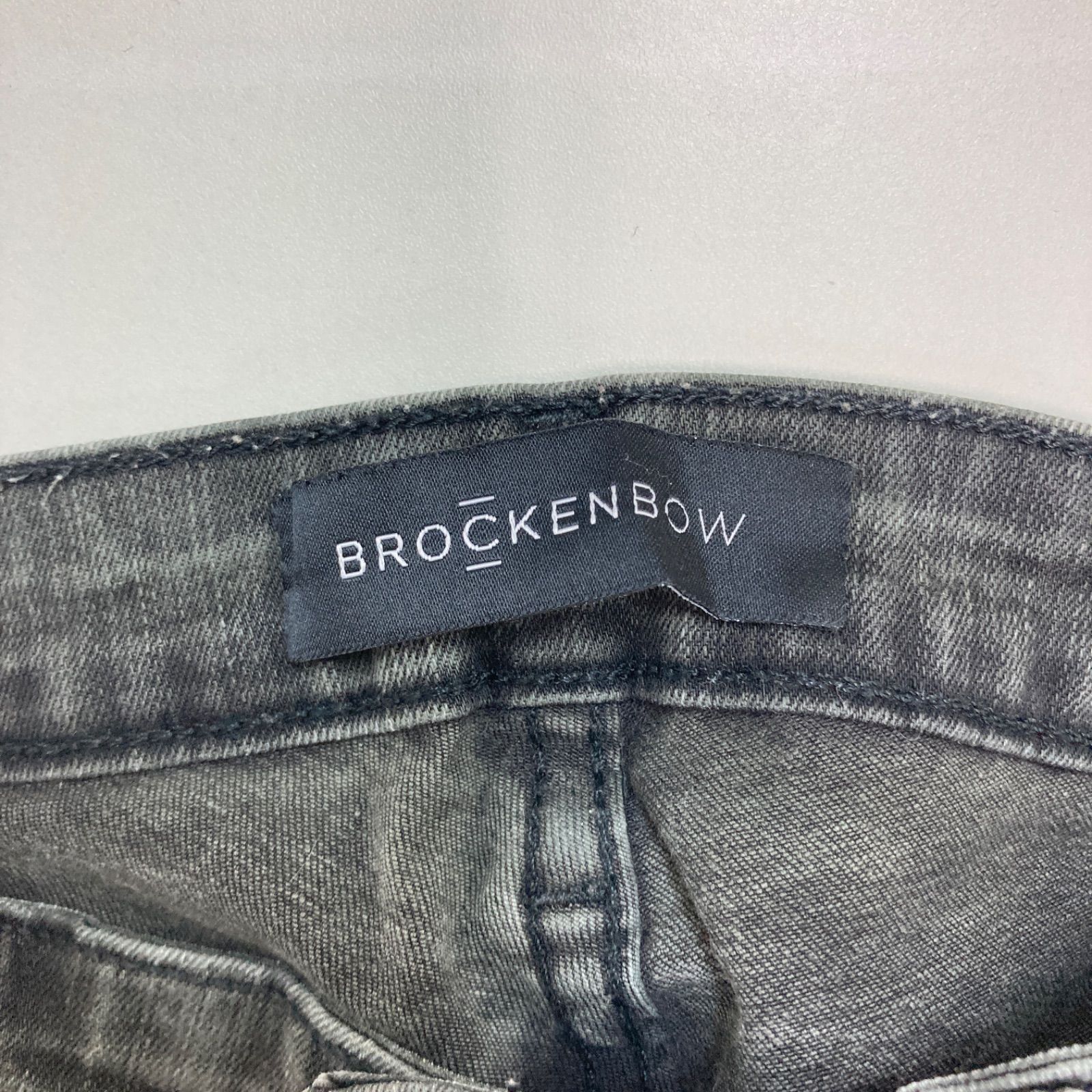 BROCKENBOW ブロッケンボウ パンツ デニム スキニーデニム ブラック レディース 26サイズ CB555 DECORATOM_COM_BR