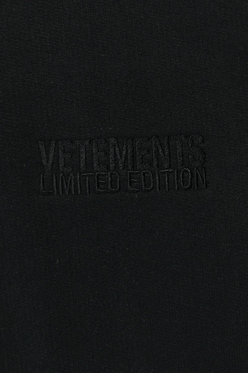 ヴェトモン  23SS  UE63HD140B ロゴ刺繍プルオーバーパーカー メンズ L