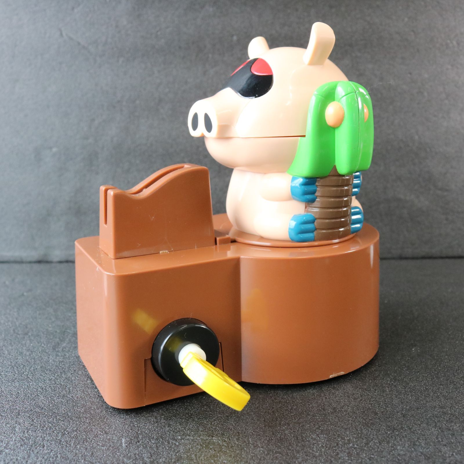 機器 タツノコギミックバンク おだてブタ貯金箱