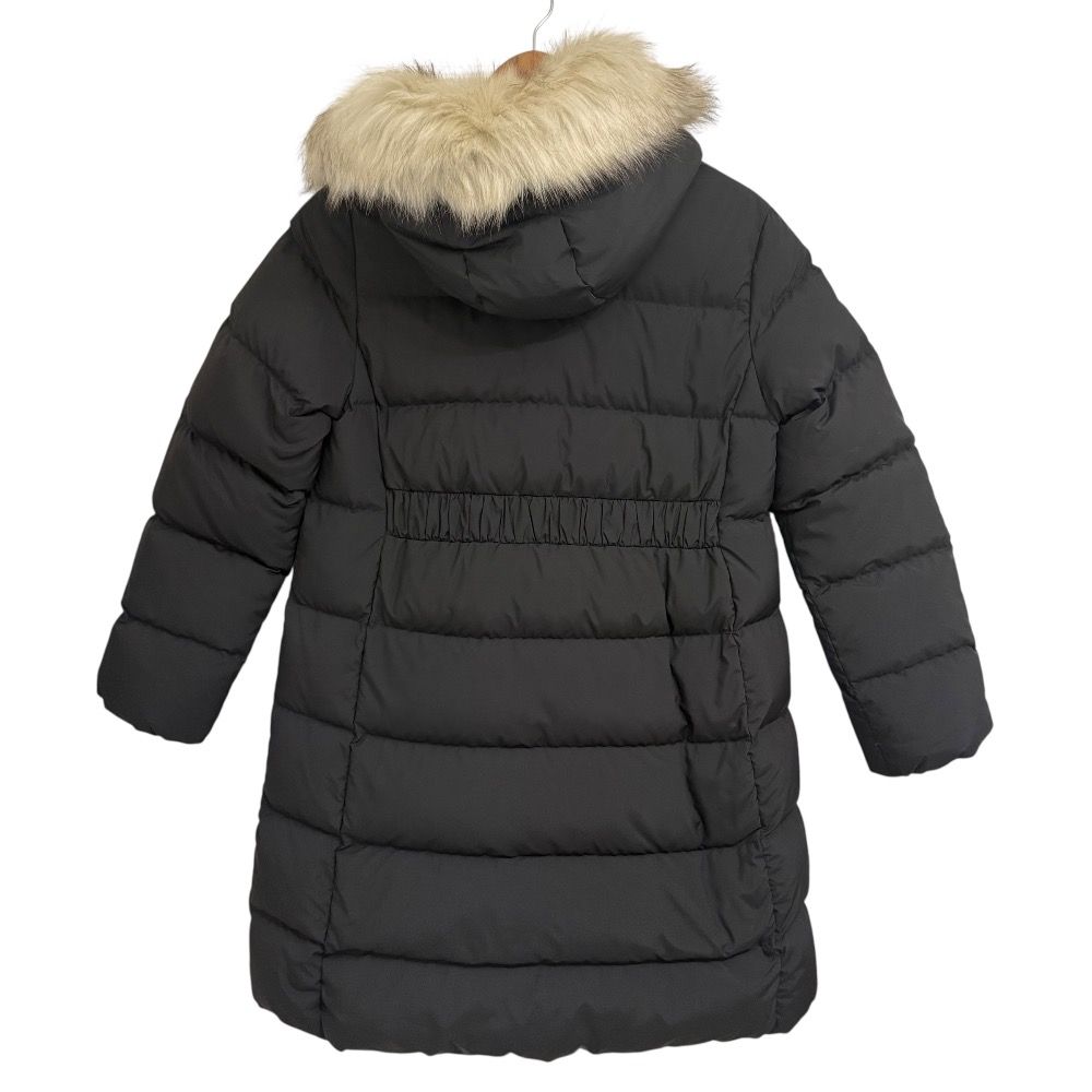 kate spade new york ケイトスペード ダウンコート キッズサイズ150 ブラック キッズ 古着