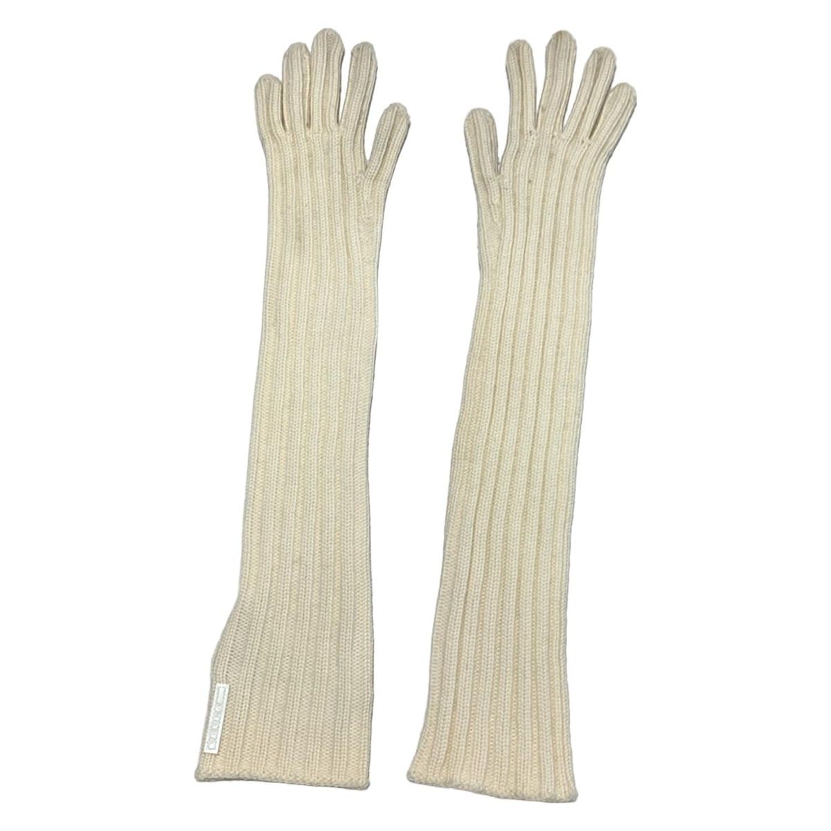 PRADA SPORT プラダスポーツ 手袋 レディース - アイボリー ロンググローブ ウール