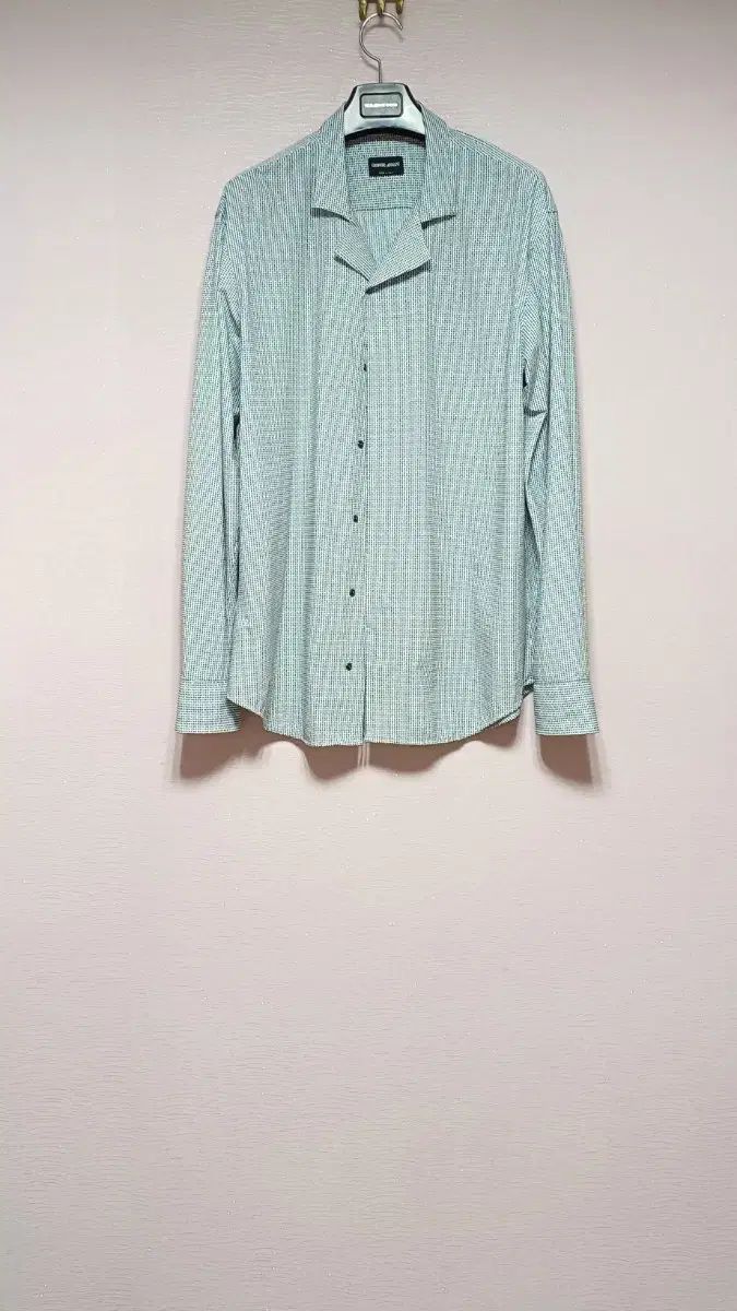 GIORGIO ARMANI(ジョルジオ アルマーニ) ARMANI(アルマーニ) 本物のデパート シャツ ラージ 42 16 1 ／ 2