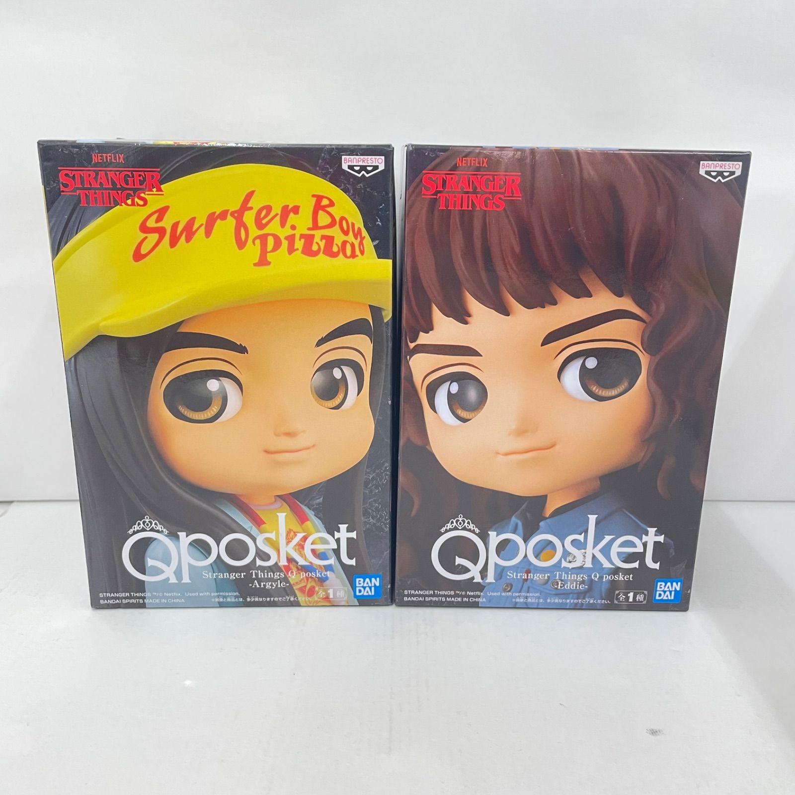 瀬戸店】未開封 Q posket Stranger Things エディ アーガイル