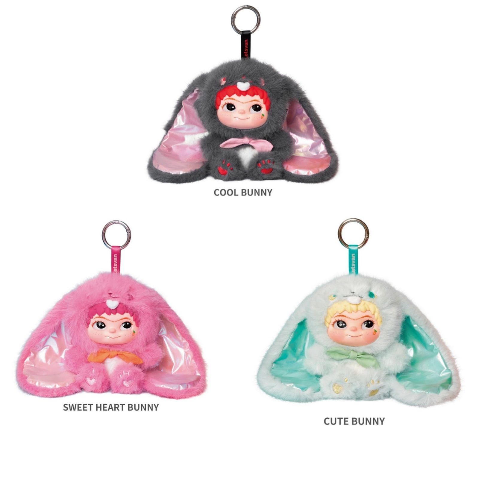 ぬいぐるみ WAKUKU FOX&BUNNY CUTE BUNNY ワクク（WAKUKU）FOX & BUNNY