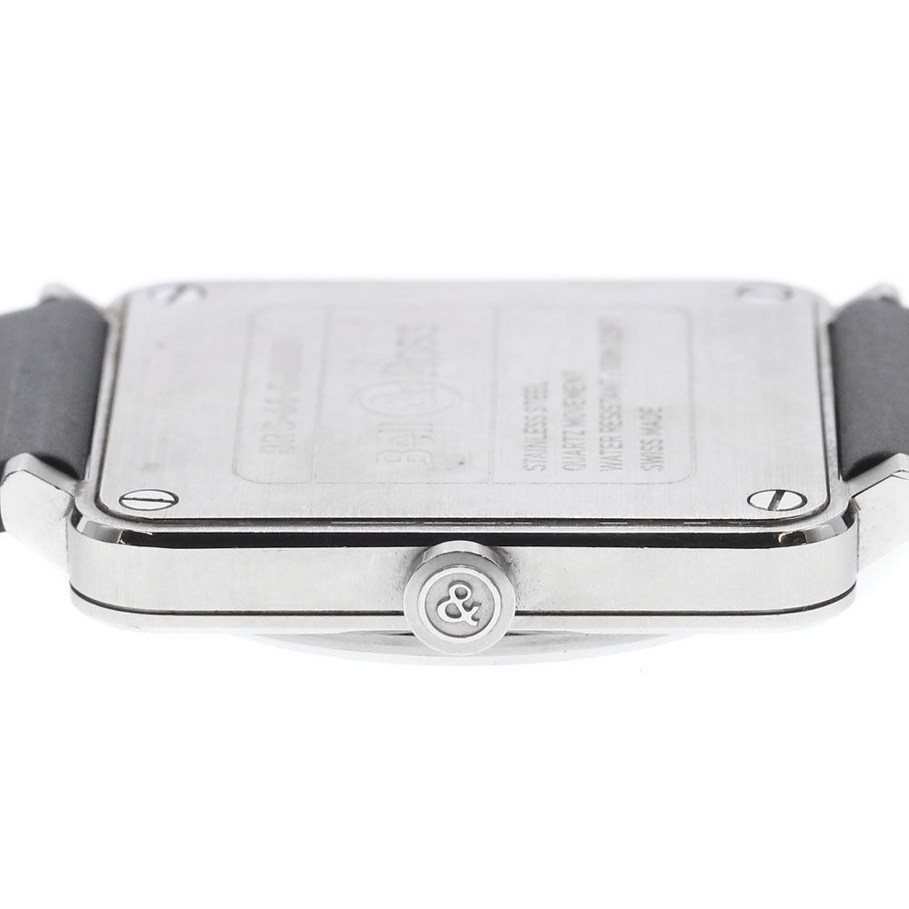 ベル＆ロス Bell＆Ross BRS-64 デイト クォーツ メンズ保証書付き_  