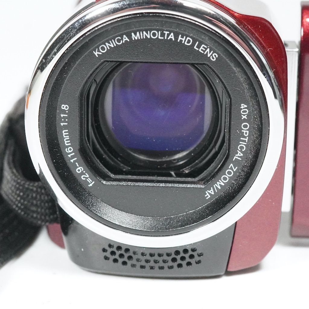 JVC Victor Everio GZ-HM280‐R レッド 動作OK 返金保証 /1914 - メルカリ