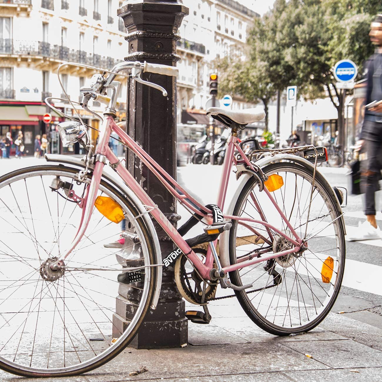 2セット)自転車 鍵 チェーンロック ダイヤルロック 5桁ダイヤル式 暗証番号変更可能 2層構造 自転車ロック バイクチェーンロック バイク用ロック  カギ不要 盗難防止 持ち運びやすい 日本語/英語取扱説明書付き 自転車 鍵 チェーンロック ダイヤルロック 5桁ダイヤル式 ...