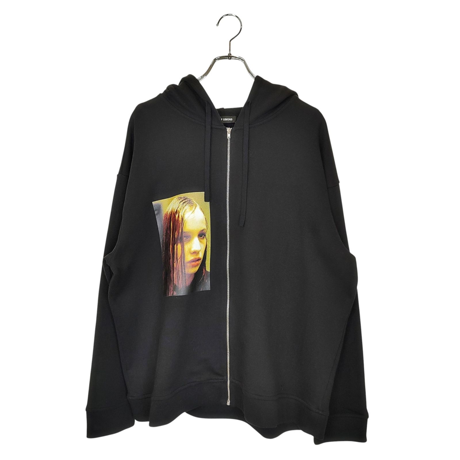 RAF SIMONS ラフシモンズ 18FW BLACK CHRISTIANE F. WET HAIR ZIP