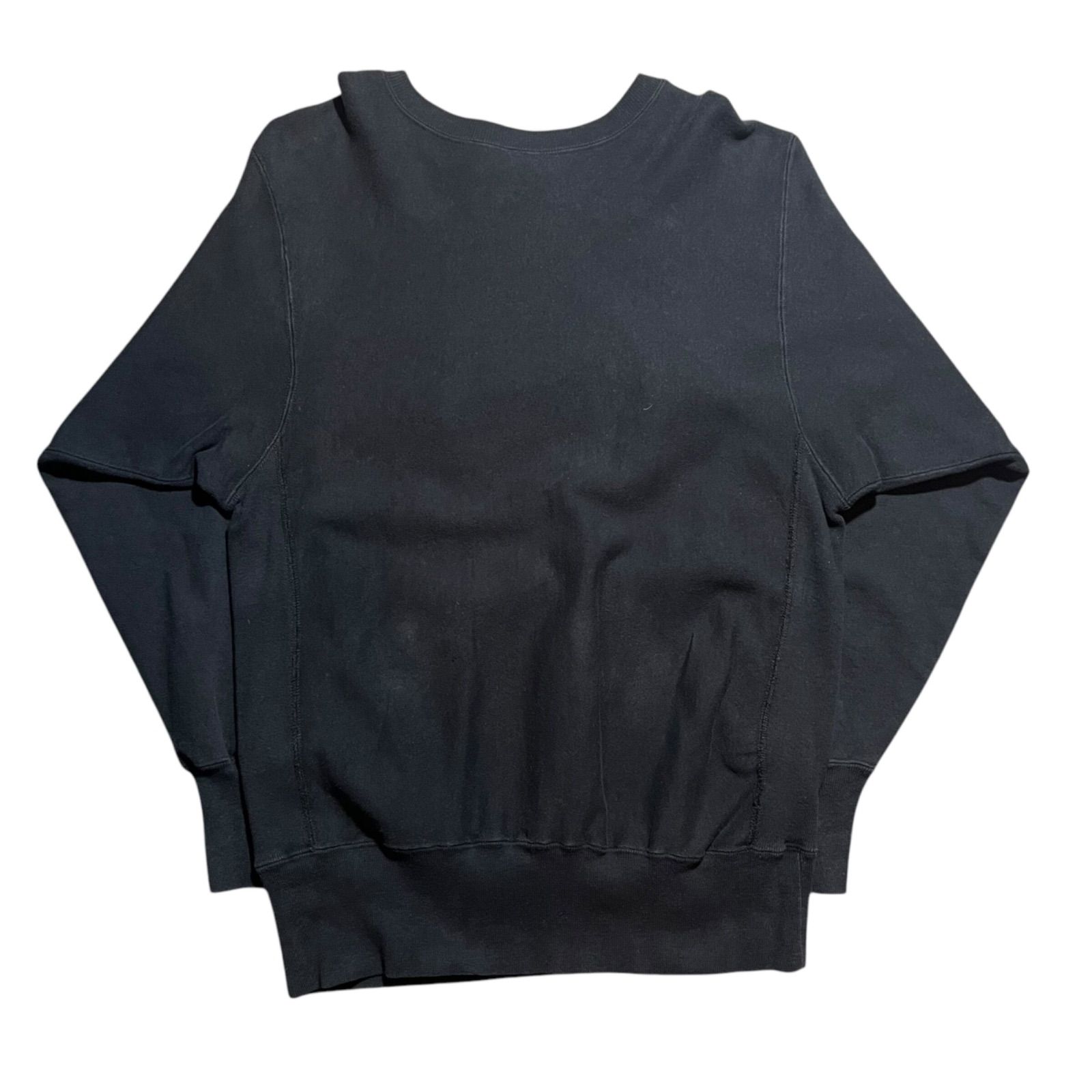 B388】90s Champion vintage Reverse Weave black USA