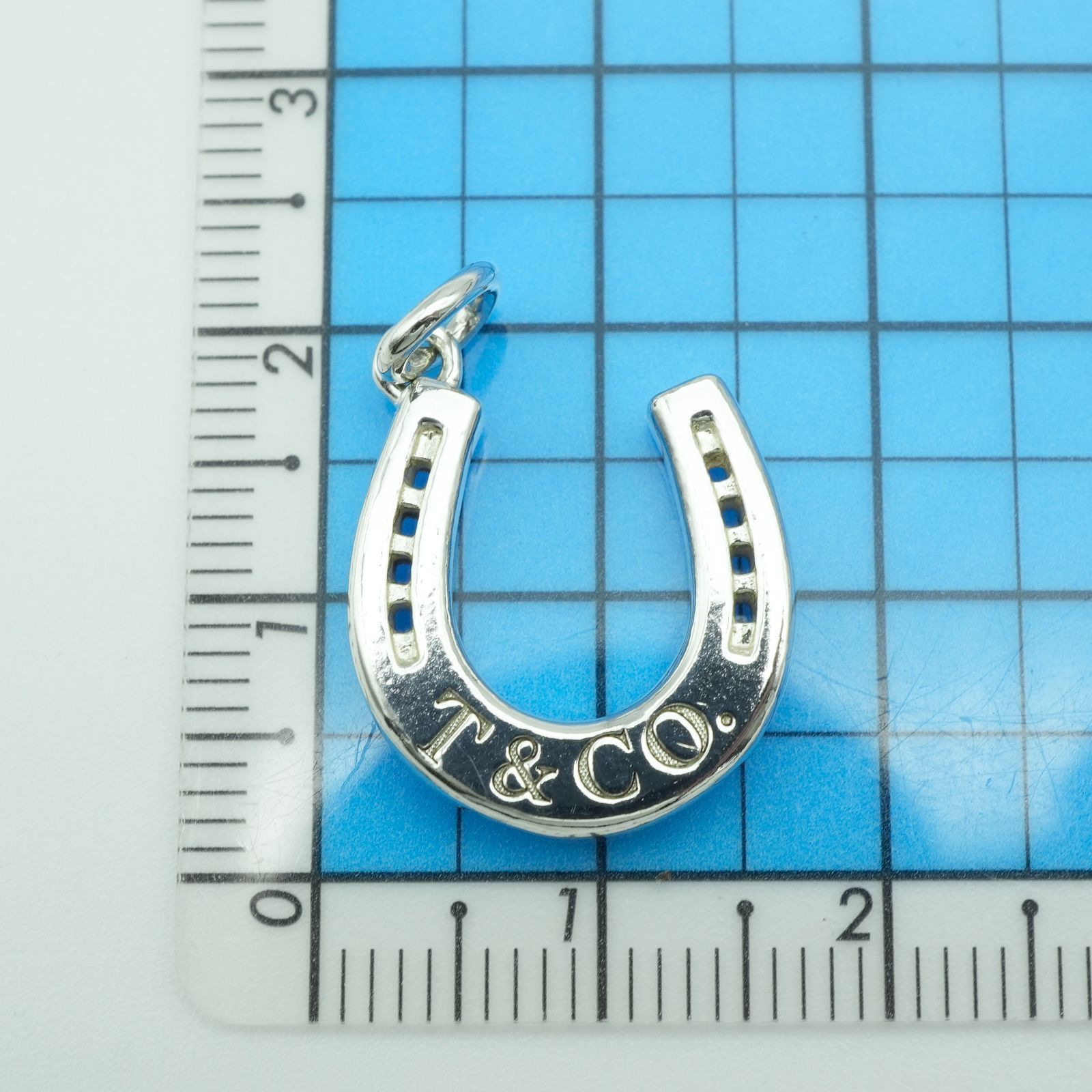 希少極美品 ティファニー ホースシュー ペンダントトップ/25-274S  