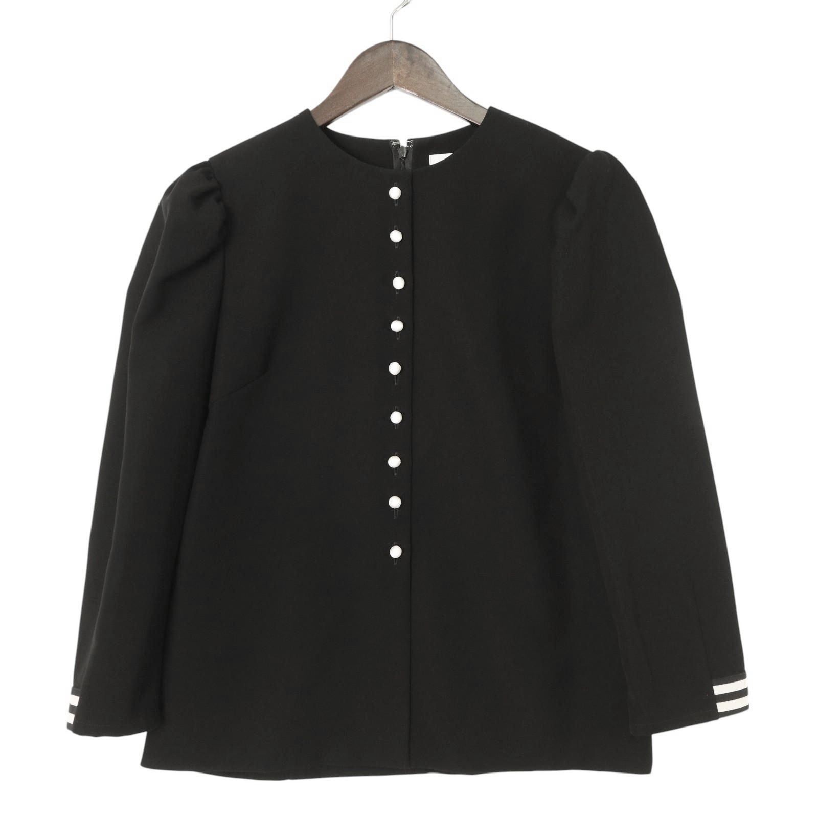 BORDERS at BALCONY ボーダーズアットバルコニー BUTTONED TWILL