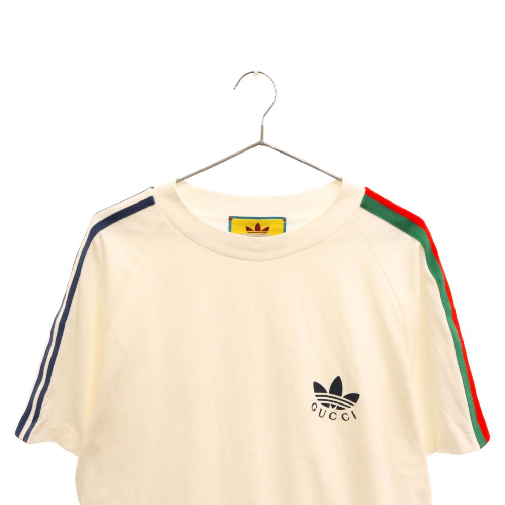 GUCCI (グッチ) 22SS ×ADIDAS Trefoil Print Tee アディダス GUCCI (グッチ) 22SS ×ADIDAS Trefoil Print Tee アディダス