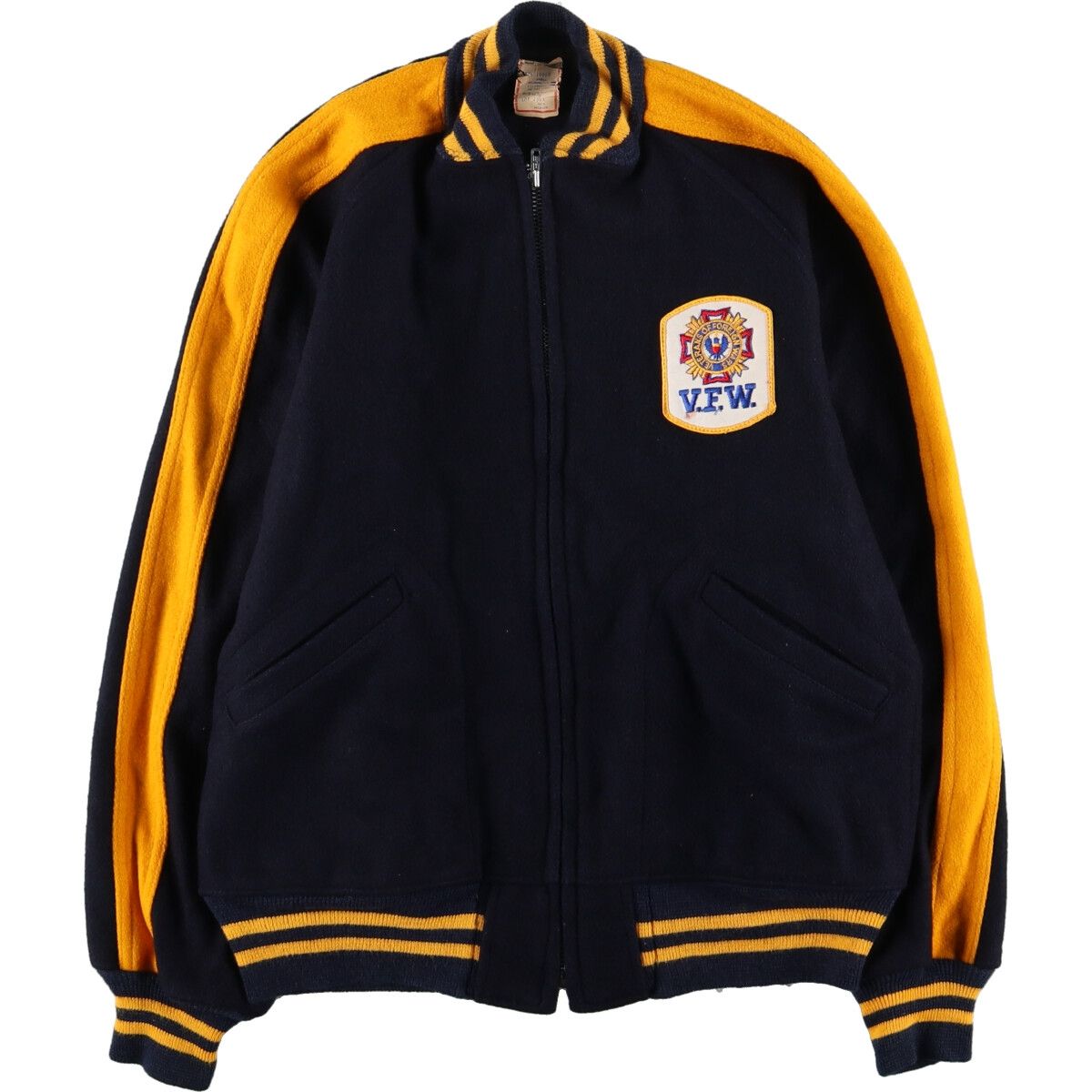vintage】60s V.F.W. スタジャン アワードジャケット 米軍