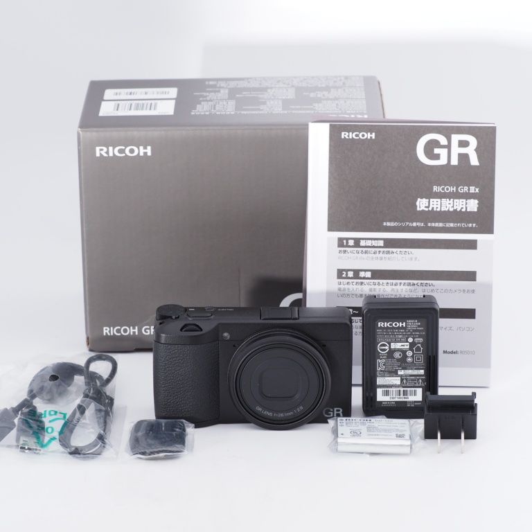 RICOH リコー GR IIIx デジタルカメラ 焦点距離 40mm / 24.2M APS-Cサイズ GRIIIx GR3x