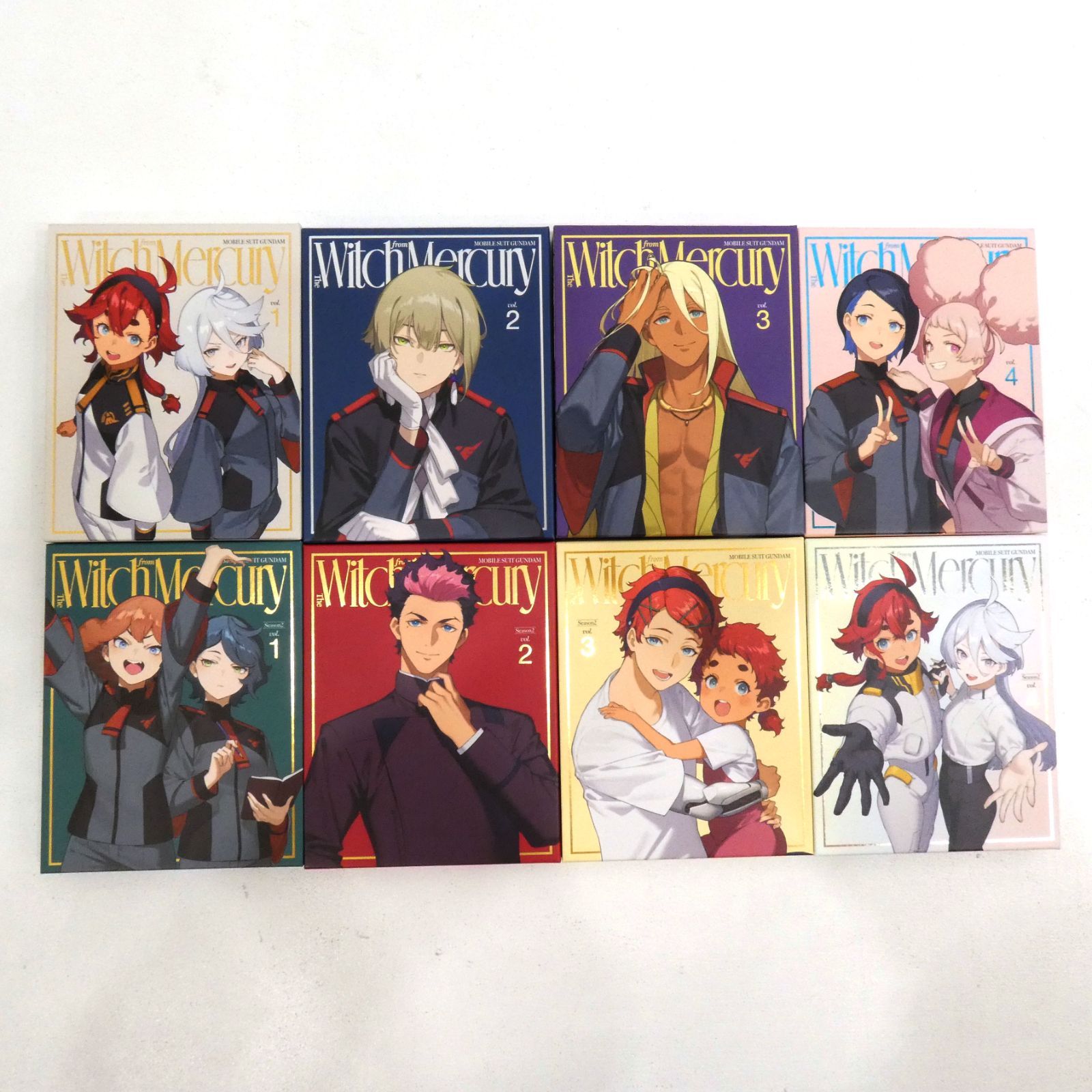 小牧店】機動戦士ガンダム 水星の魔女 1期・2期 Blu-rayセット amazon