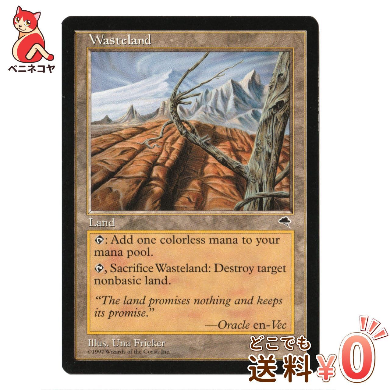 不毛の大地(テンペスト) 不毛の大地/Wasteland》[TMP] 土地U | 日本最大級 MTG通販サイト