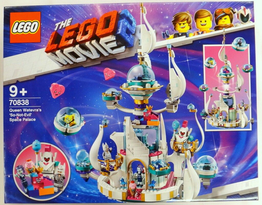 LEGO THE LEGO MOVIE 2 QUEEN WATEVRAS SO-NOT-EVIL SPACE PALACE 70838
