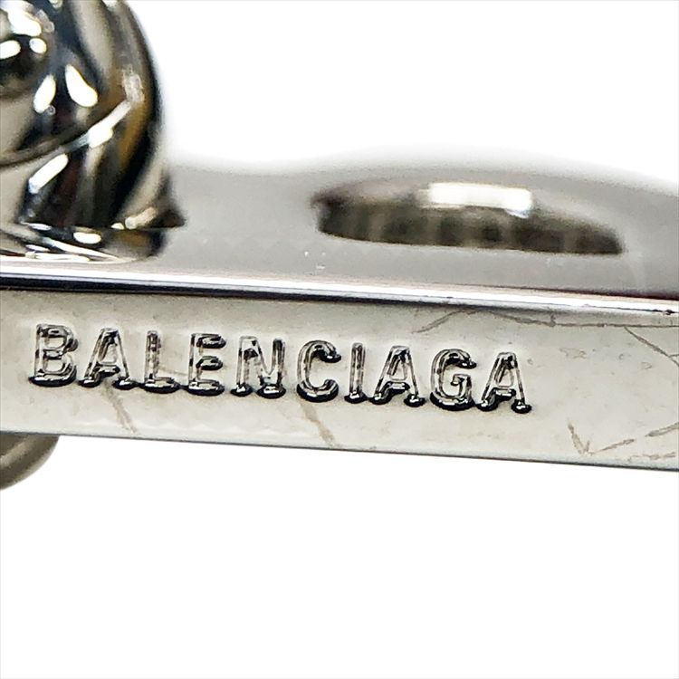 BALENCIAGA バレンシアガ B CHAIN XS EARRINGS Bチャーム
