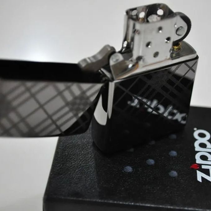 ZIPPO ハイベーシック ピンクミラー 両面加工 未使用その他 - その他