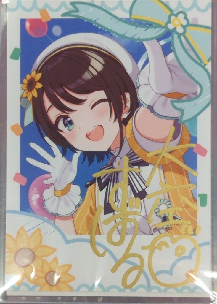 未開封】ホロライブ 大空スバル 誕生日記念2024 チェキ風
