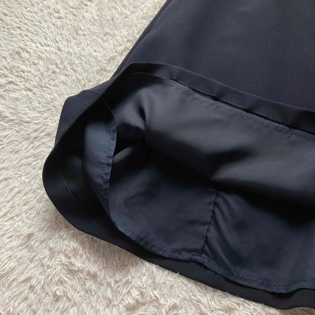 美品 ENFOLD エンフォルド ノースリーブワンピース フレア Aライン