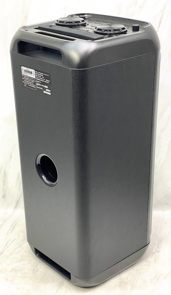 GRAV ポータブルLED パーティ スピーカー GRV-PS70WA-BK